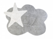 moshat� pamutsz�nyeg - sz�rke felh� csillaggal sz�rke felh� csillaggal